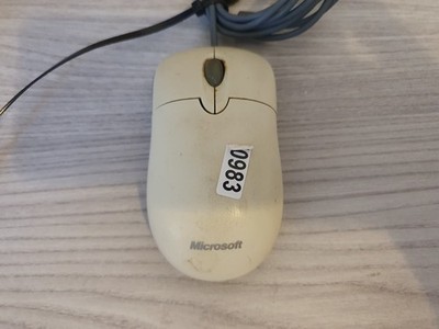 Microsoft X09-13962 Basic Optische Maus Beige Kabelgebunden USB 2 Tasten für Desktop