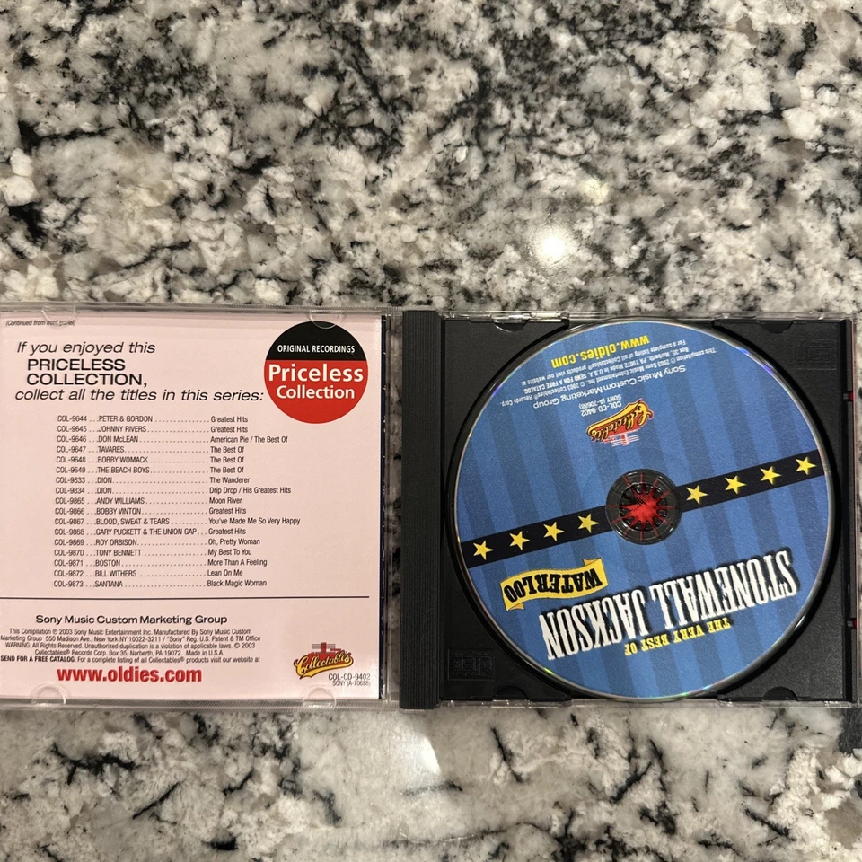 Very Best of Stonewall Jackson: Waterloo by Stonewall Jackson (CD, 2003) Foto 3 de 4