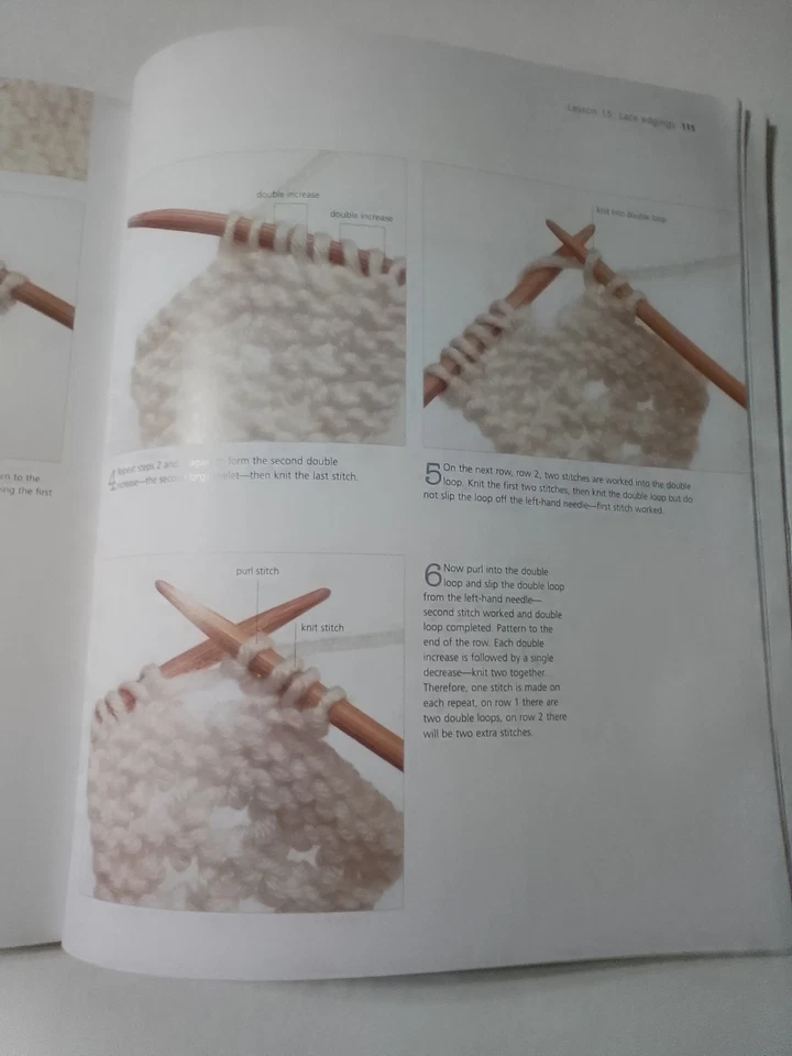 Very Easy Guide to Lace Knitting instructions and patterns - Image 4 of 4