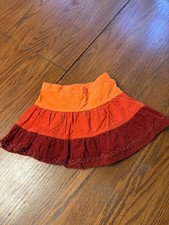 VTG The Children  s Place Girls 3T Colorful Fall Skirt Skort