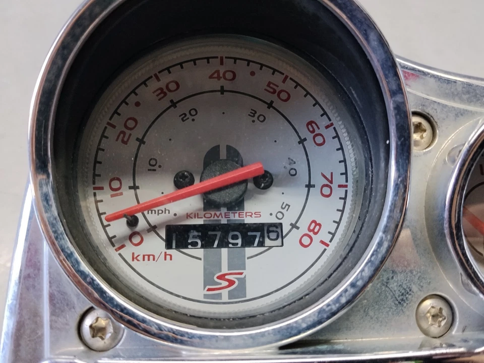 Contachilometri Strumentazione Tachimetro Vespa S 50 4T 2007 2014 KM: 15.797 - Immagine 2 di 4
