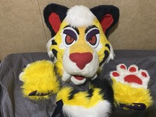 Sabertooth Tiger Full partial Fursuit
