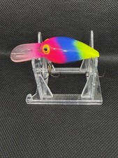 Pre Rapala Storm Wiggle Wart ULTRA RARE V84 Tutti Frutti, Yellow Eye, UNFISHED!!