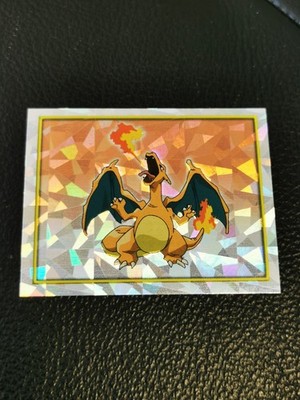 Merlin Pokemon Serie 2 Charizard Cracked Ice 2000 Nearmint *Verry Rar Selten