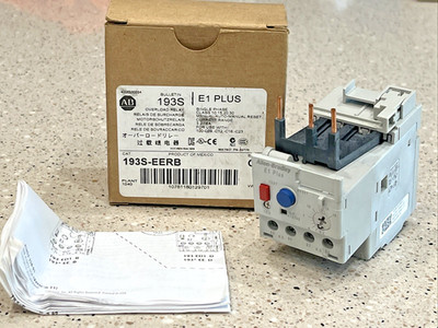 Allen-Bradley 193S-EERB Series C E1 Plus Single Phase Overload Relay *US SELLER*