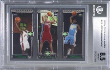 2003-04 Rookie Matrix Carmelo Anthony Chris Kaman LeBron James BGS 8.5 HOF qc1