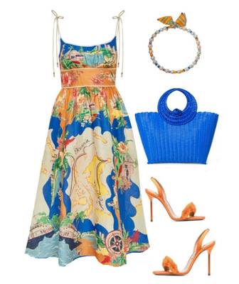 christian lacroix linen blend midi dress with top stitching detail Top Stitch Black Bustier Linen Midi Dress