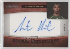 2011 Panini Timeless Treasures Rookie Signatures 434/463 Justin Houston Auto 0v3