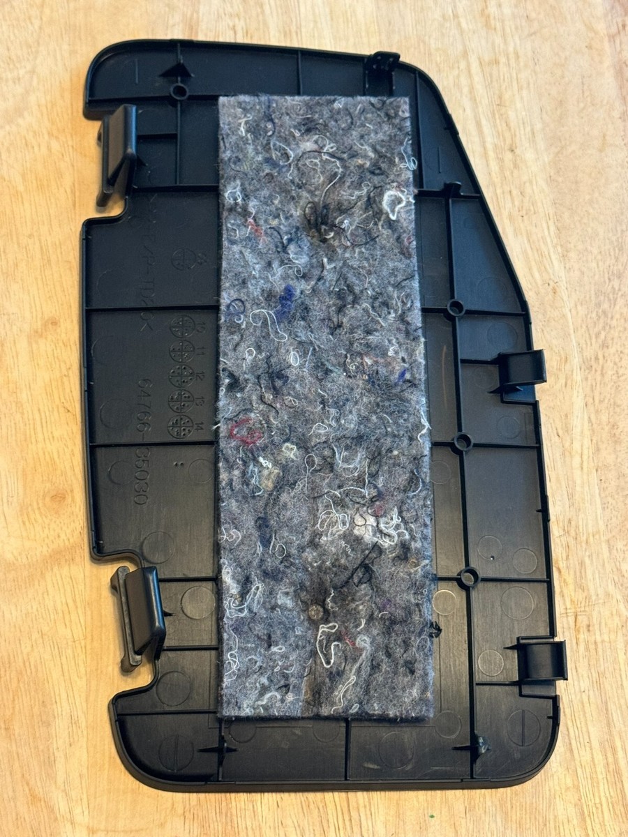 2010-2024 Toyota 4Runner OEM Trunk Lifting Jack Cover Driver