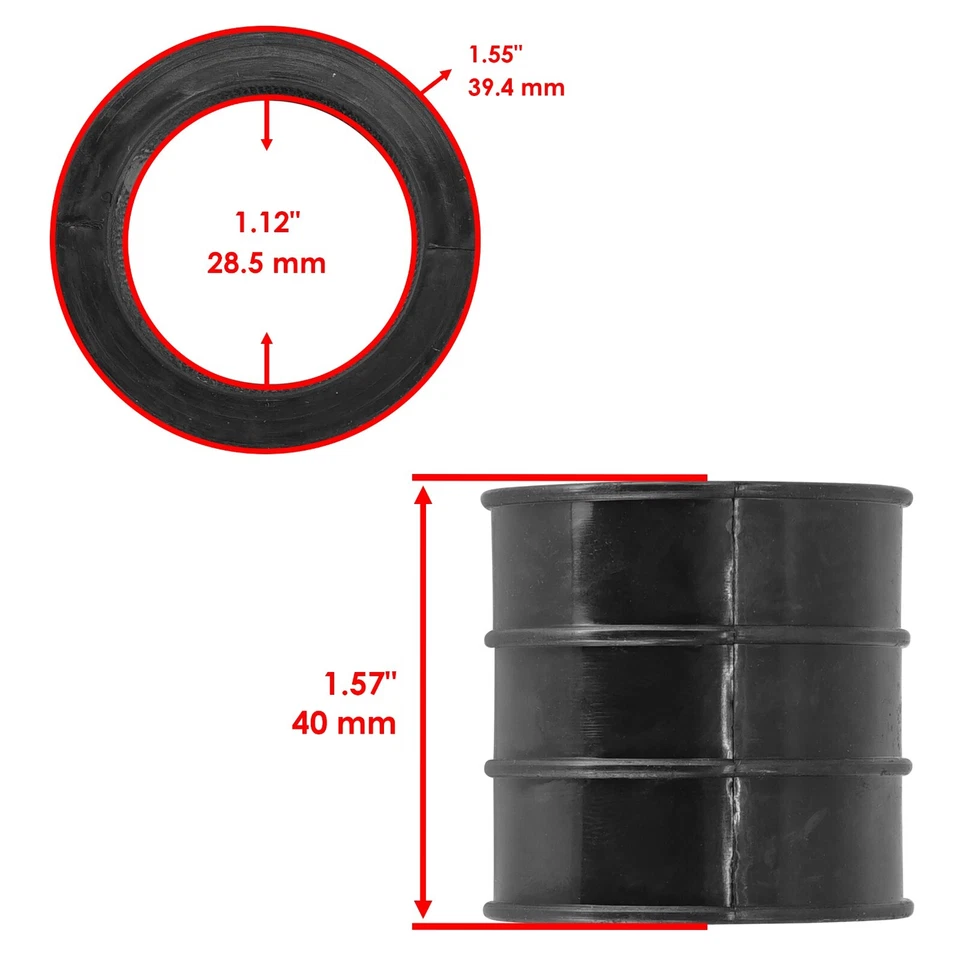 Kit de silenciador de escape Caltric para Yamaha Banshee 350 YFZ350 1987 1988 1989 90-2006 Foto 4 de 4