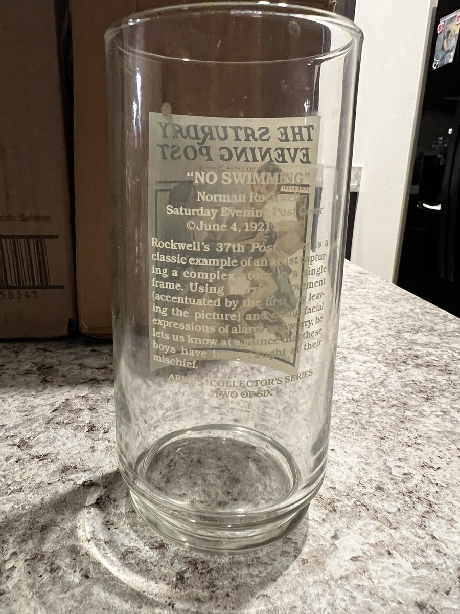 norman rockwell saturday evening post glasses | eBay