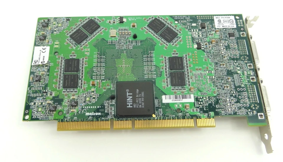 Tarjeta adaptadora de gráficos Matrox MGI PH-P256 256Mb PCI-X Foto 2 de 4