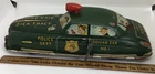 marx dick tracy squad car Wind Up Tin Car No. 1 Plat LM 52 With Key