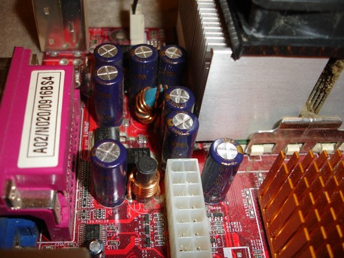 Vintage BIOSTAR M7VIG 400 Motherboard w/Athon 2800 CPU and 256K RAM - Afbeelding 11 van 18