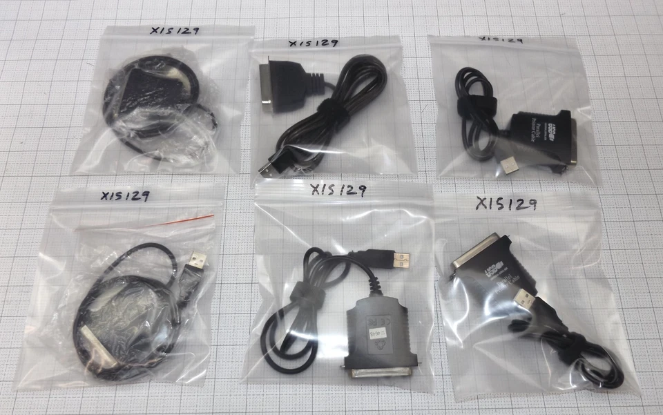 USB/Parallel Printer Port Adapter - mixed brands - work well - Image 4 of 4