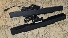 Lot 2 Dell AC511 Multimedia USB Wired Stereo Sound Bar Speaker - Black 0XFDH2