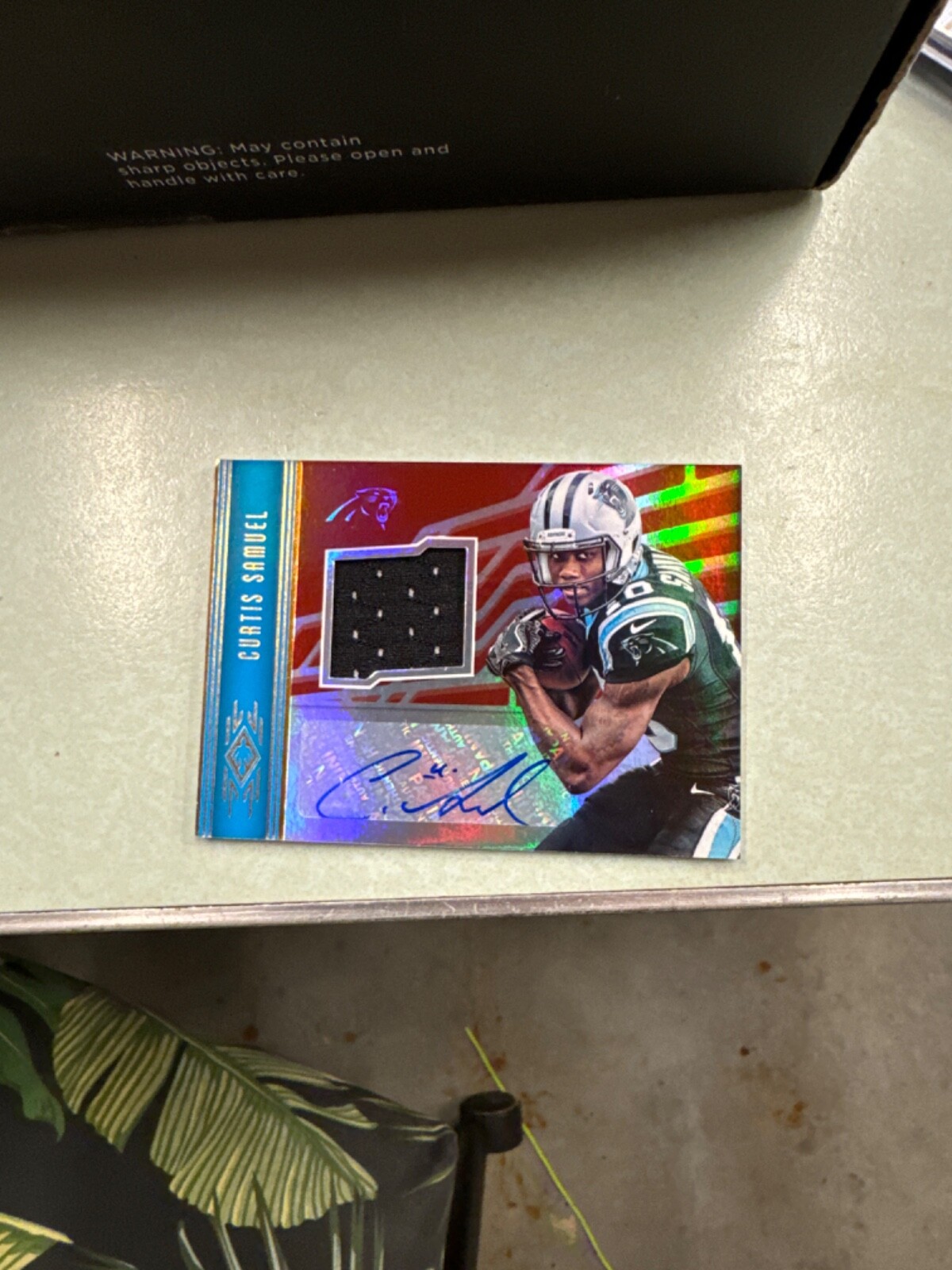 2017 Panini Phoenix - RPS Rookie Auto Jersey #RAJ-CS Curtis Samuel /299 (AU,...
