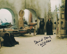 DAVID STONE signed Autogramm 20x25cm STAR WARS in Person autograph COA