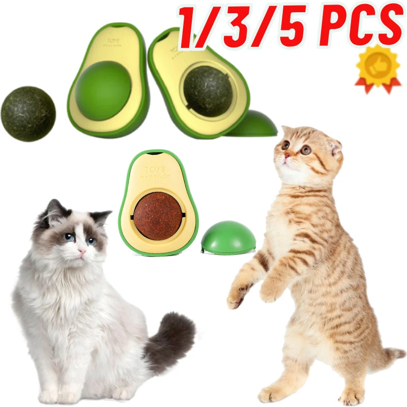 Compressed clearance catnip ball