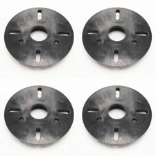 4pc for Home Stereo HF Speaker Stage 1 Inch Thraot Plastic Speaker Horn Adapter 