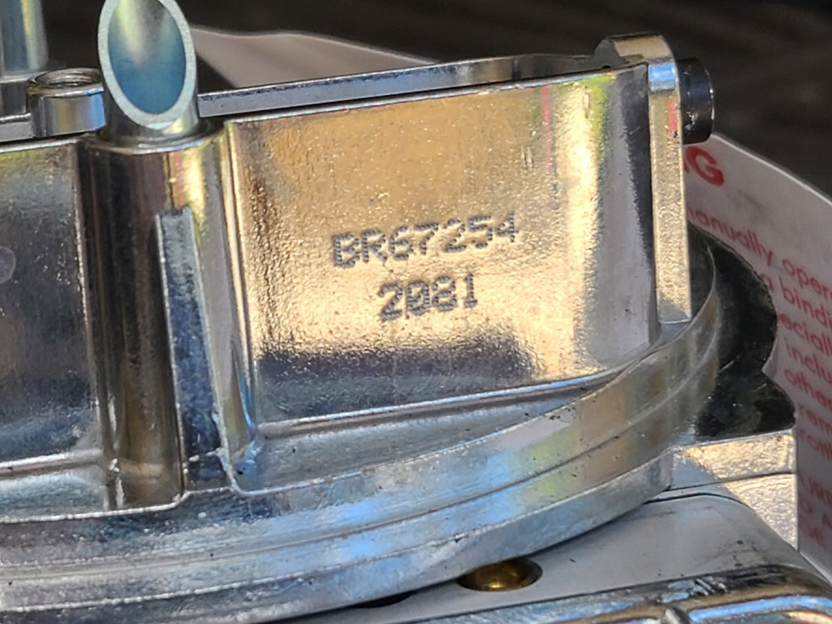 Holley Brawler 600CFM 4 Barrel Double Pumper Carburetor Electric Choke