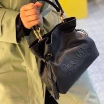 COACH CA213 Andy Crossbody Shoulder Bag - Black | eBay