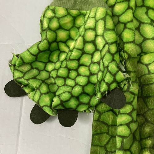 Triceratops Dinosaur Costume Kids Size 2-4 Years Halloween Play Dress Up Green - Picture 5 of 9