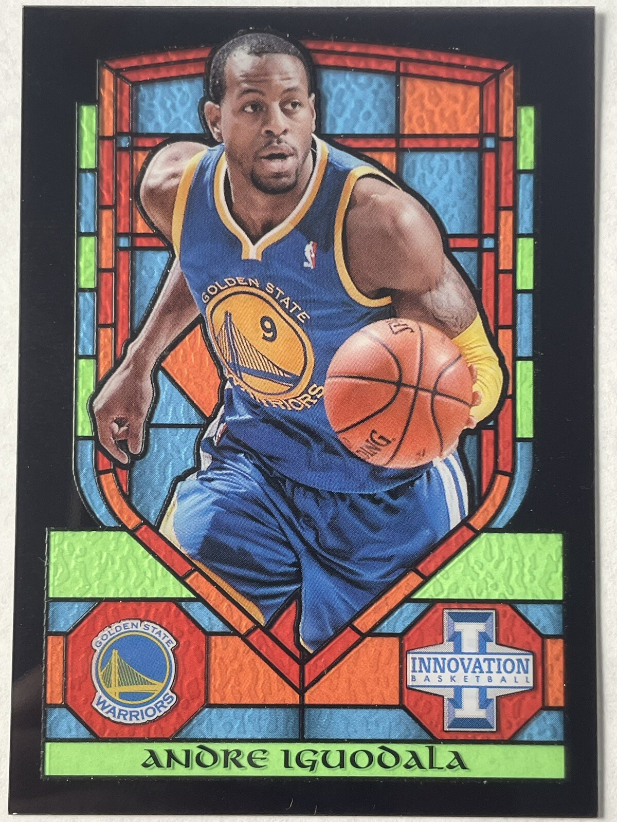 2013-14 Panini Innovation Stained Glass SSP Andre Iguodala #65 Warriors