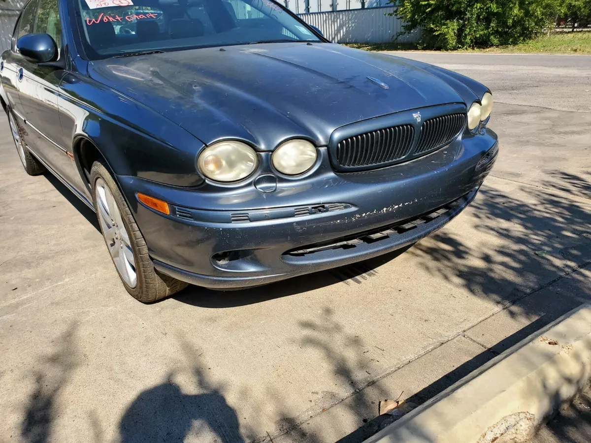 2001 2002 2003 2004 2005 2006 2007 2008 JAGUAR X TYPE FRONT BUMPER GREY LGL