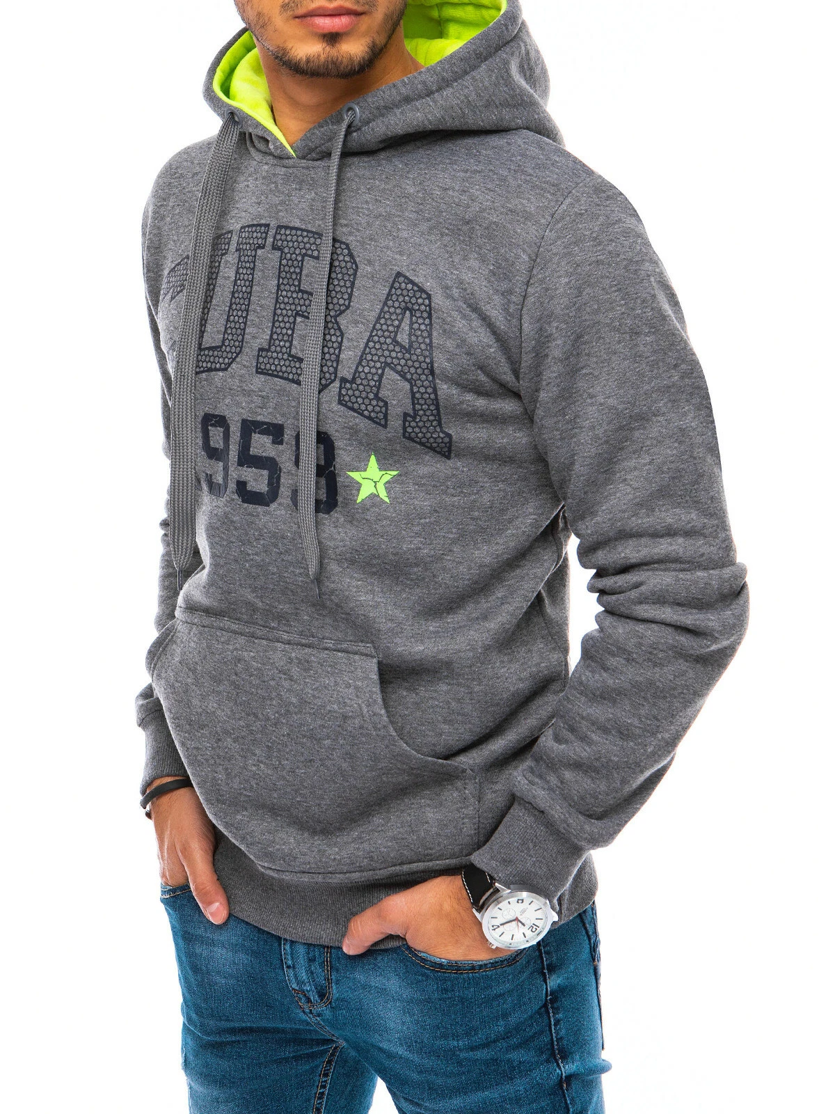 SACAI Felpa con cappuccio uomo pullover stampa pullover felpa con cappuccio M L XL 2XL