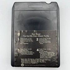 Ron Wood - I've Got My Own Album - Restored 8 Track Tape - New Pad and Splice