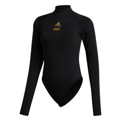 Adidas Women's Sportswear Leotard X James Bond, Black