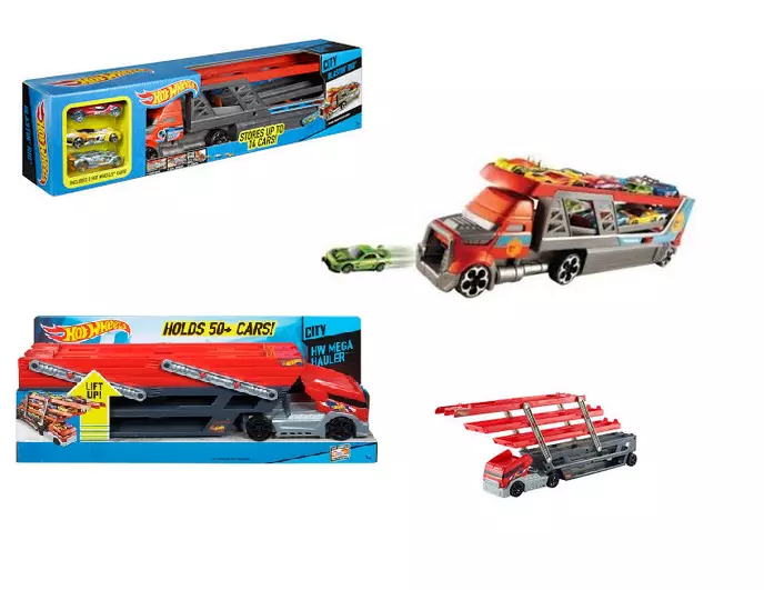 Hot wheels mega transporter sale