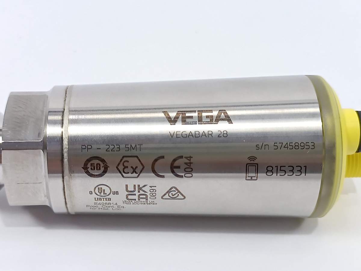 Vega VEGABAR 28 PP-223 5MT Pressure sensor 060 bar | eBay