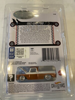 Hot Wheels RLC Exclusive 1962 Ford F100 2022 In Hand Ready To Ship