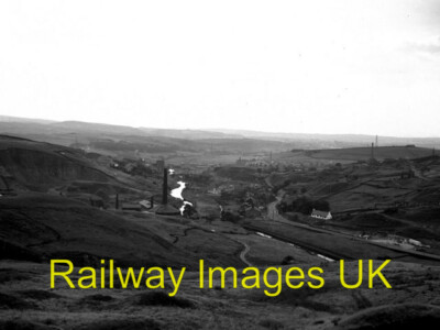 Foto - Blick über Gipfel Littleborough Lancashire um 1966