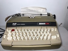 Vintage Smith Corona Electra 110, Portable Electric Typewriter w/ Case thumbnail