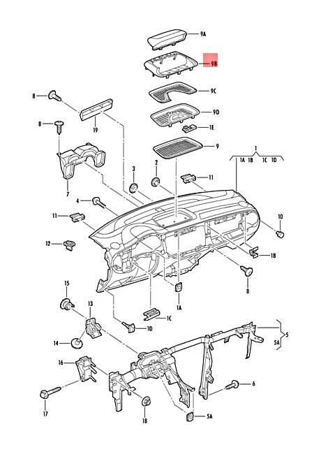 NEU VW BEETLE CABRIO CABRIOLET BETTLE ABDECK TITAN BLACK  