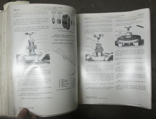 JOHN DEERE 450 CRAWLER LOADER TRACTOR SERVICE REPAIR MANUAL JD450 SM-2064 - Picture 6 of 8