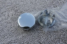 Handlebar Bar End Plugs METAL End Caps 1" BARS Frame hole plug cap x2 7/8" hole