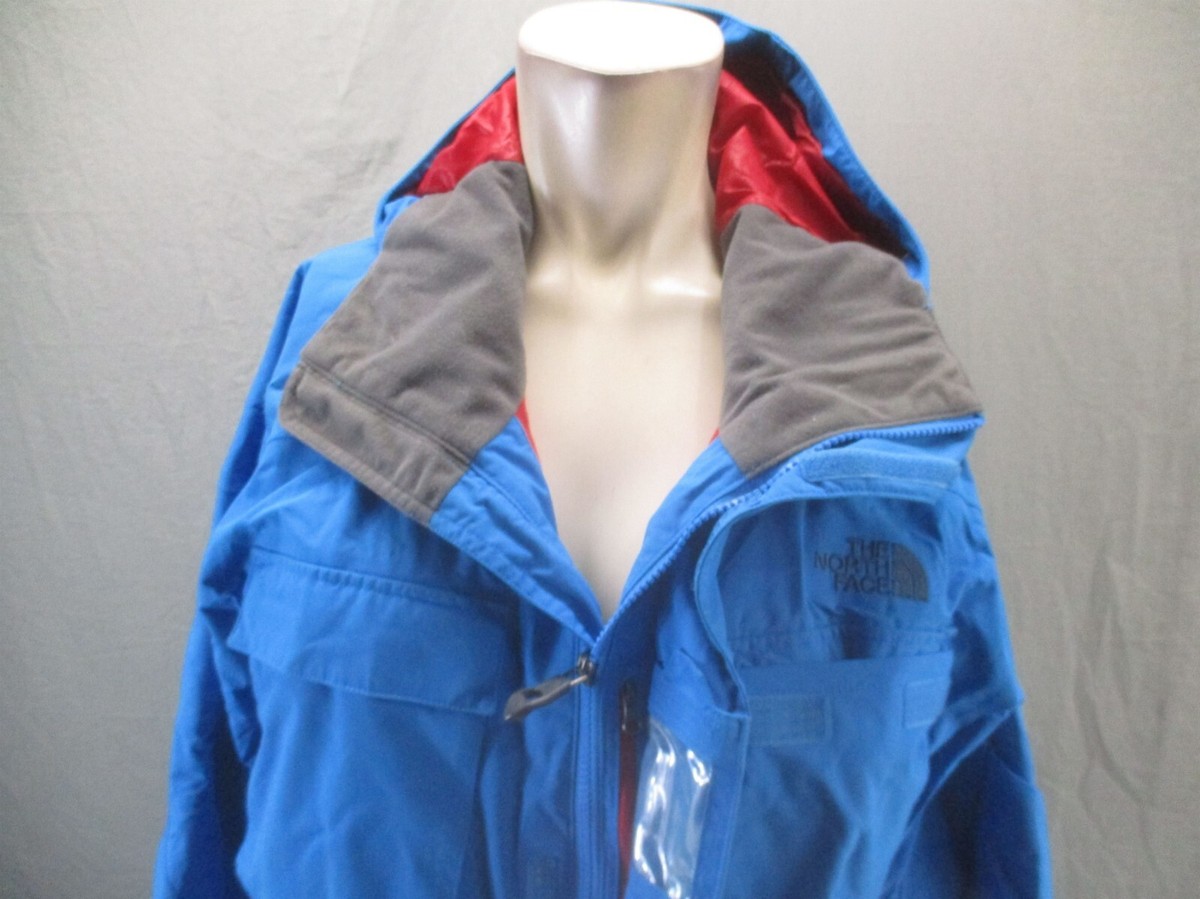 The North Face HyVent Size M Mens Blue 100% Nylon Full Zip Hood
