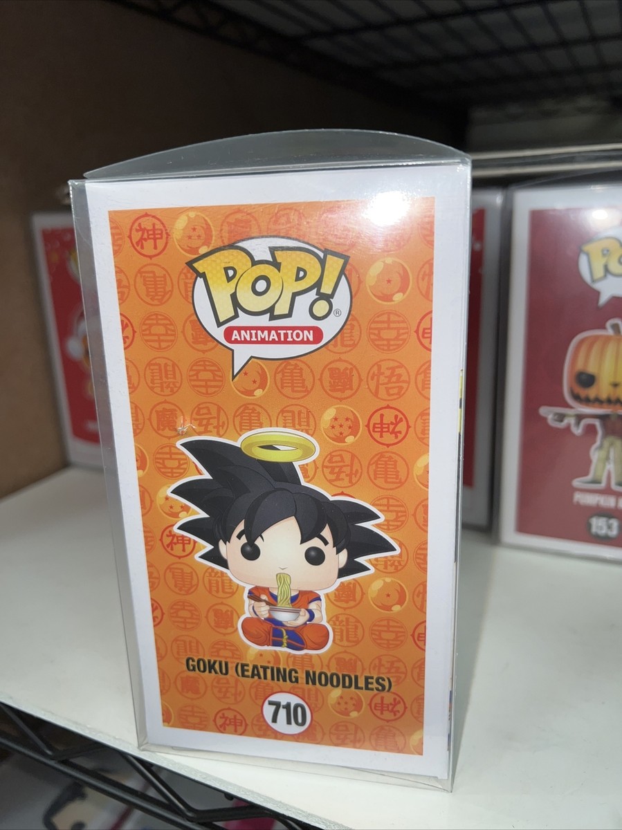 Funko Pop! Animation Dragon Ball Z Goku Eating Noodles #710 Funko Pop! Animation Dragon Ball Z Goku Eating Noodles #710