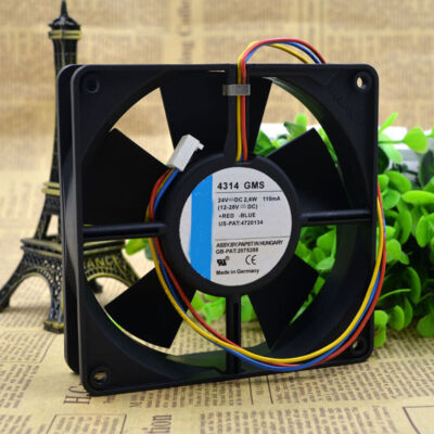 1 of Cooling Fan 4314 GMS for Cooler 3pin 120*120*32mm DC24V 2.6W 110mA