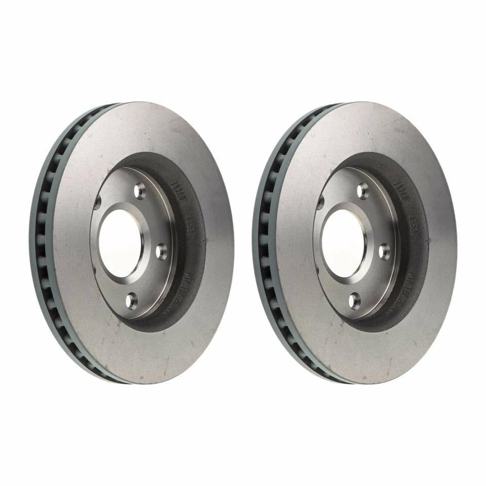 Juego de 2 rotores de freno de disco delanteros Town & Country Grand Caravan 2008-2016 OEM MOPAR Foto 2 de 4