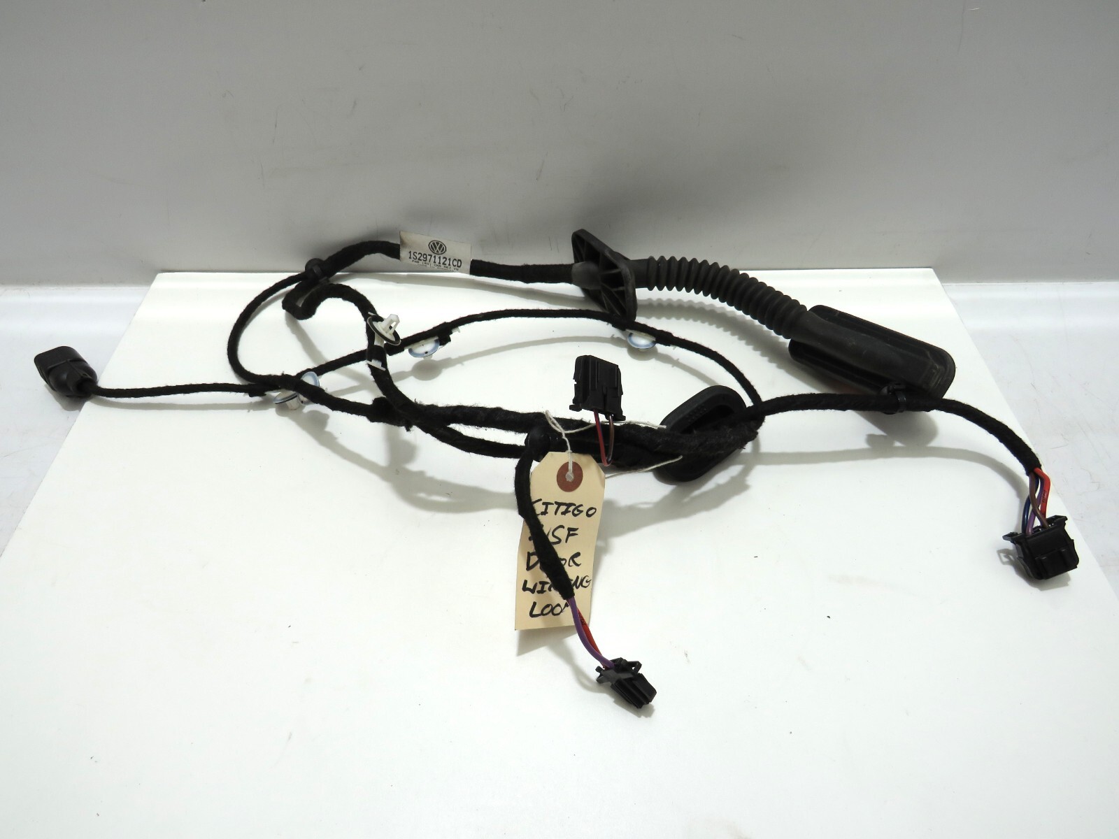 SKODA CITIGO 2012-17 Left Front Door Wiring Loom for 5-Door Models S5644