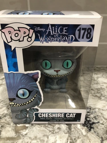 Funko Pop! Disney Alice in Wonderland Cheshire Cat #178 Vinyl Figure - Brand New