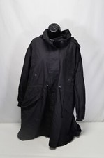 Nwt Poetry Funnel Neck Coated Cotton Coat Charcoal Womens Us 16