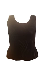Body Shaper Black Camisole with Lycra Panel Controls