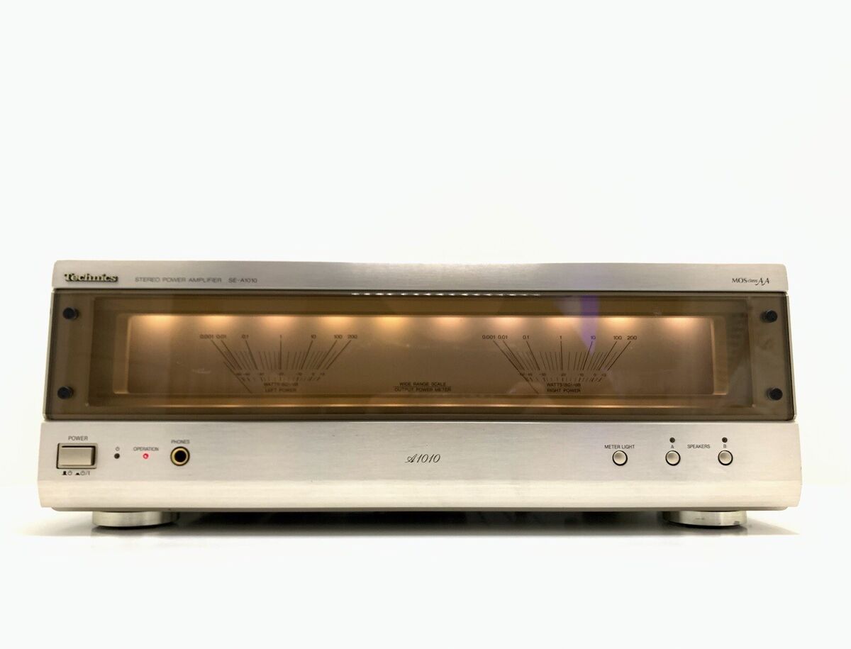 TECHNICS SE-A1010 Power Amplifier 2 X 70 Watts RMS Vintage TECHNICS SE-A1010 Power Amplifier 2 X 70 Watts RMS Vintage