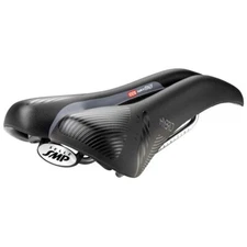 Selle SMP Hybrid Bicycle Saddle - Black - Made in Italy